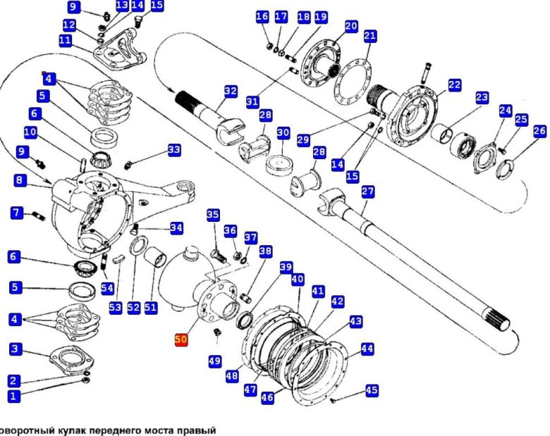 Передний мост камаз 43118 устройство поворотный кулак