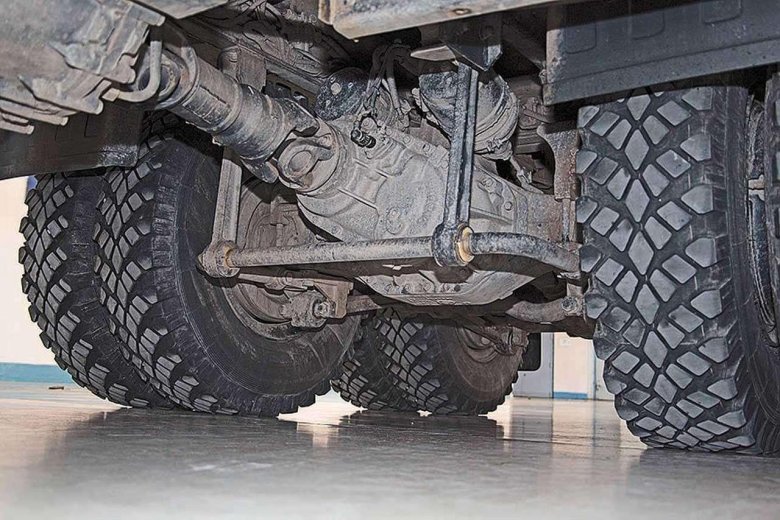 Ходовая камаз 6520