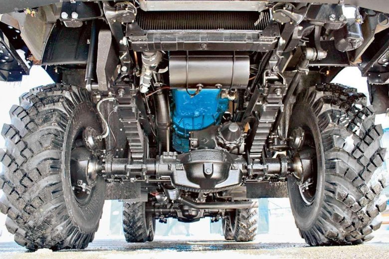 Задний мост урал 4320