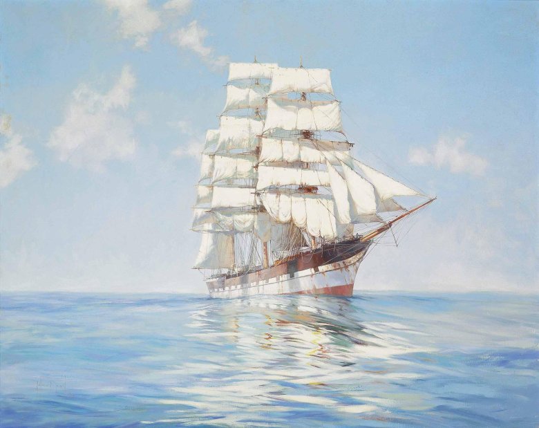 Картина парусник