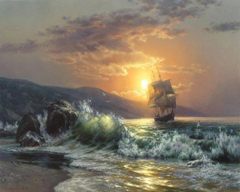 Художник михаил сатаров море