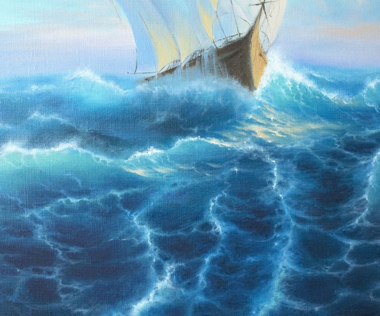 Корабль на волнах