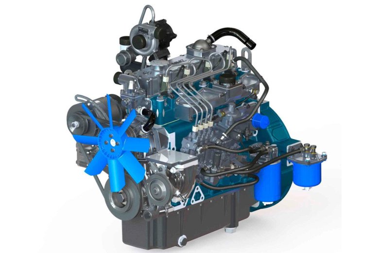 Двигатель ммз mmz-4dti