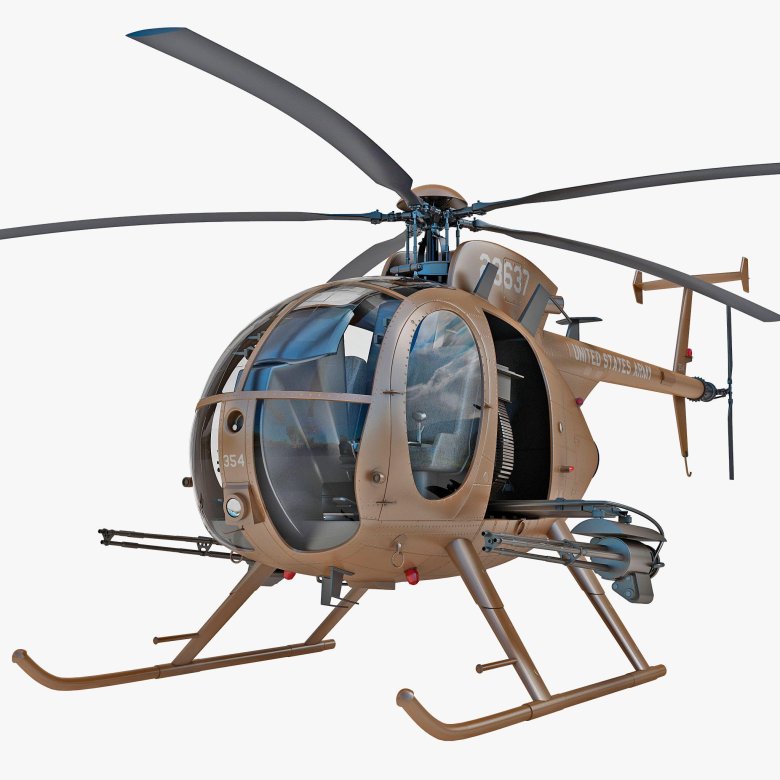 Вертолёт md helicopters mh-6 little bird