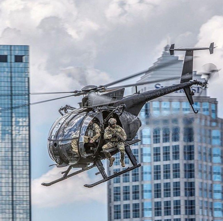 Little bird helicopter