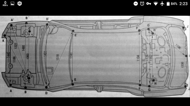 Геометрия кузова хендай соната тагаз 2007