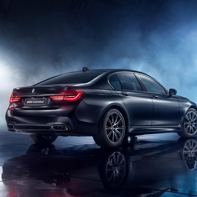 Bmw 7 black edition
