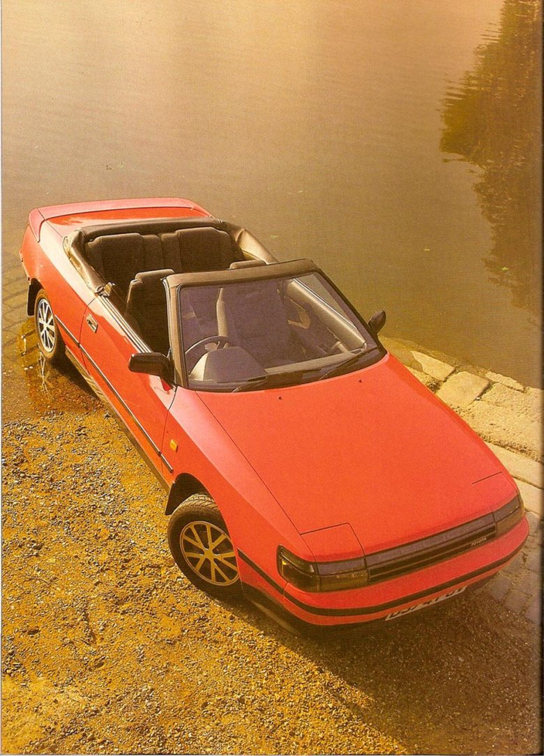 Toyota celica 1985 кабриолет