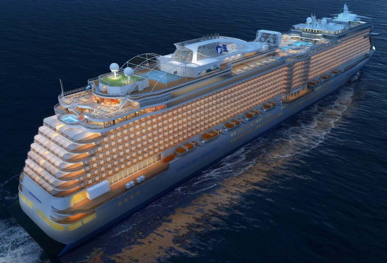 Круизный лайнер royal princess