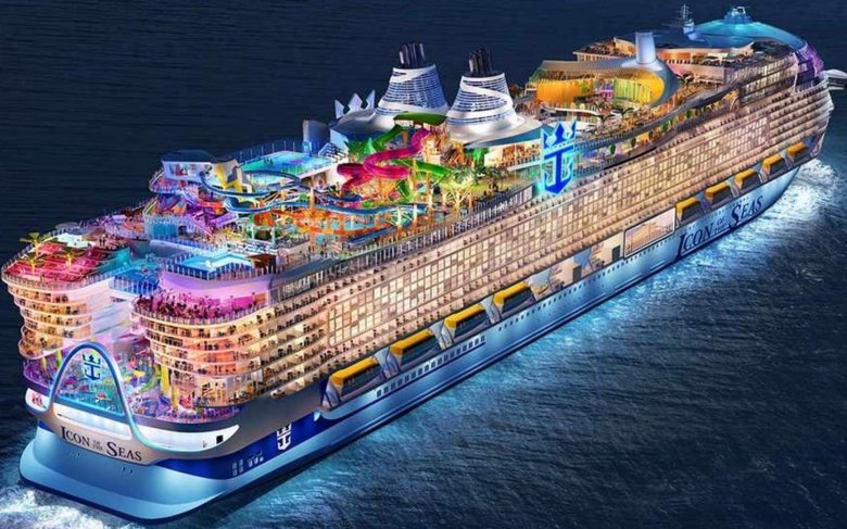 Самый большой лайнер круизный в мире