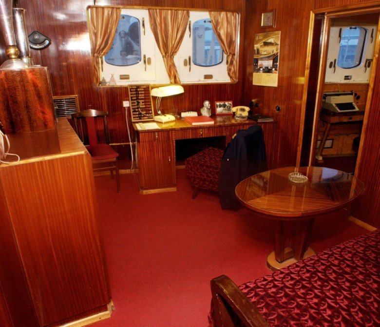 Ледокол ленин каюта капитана