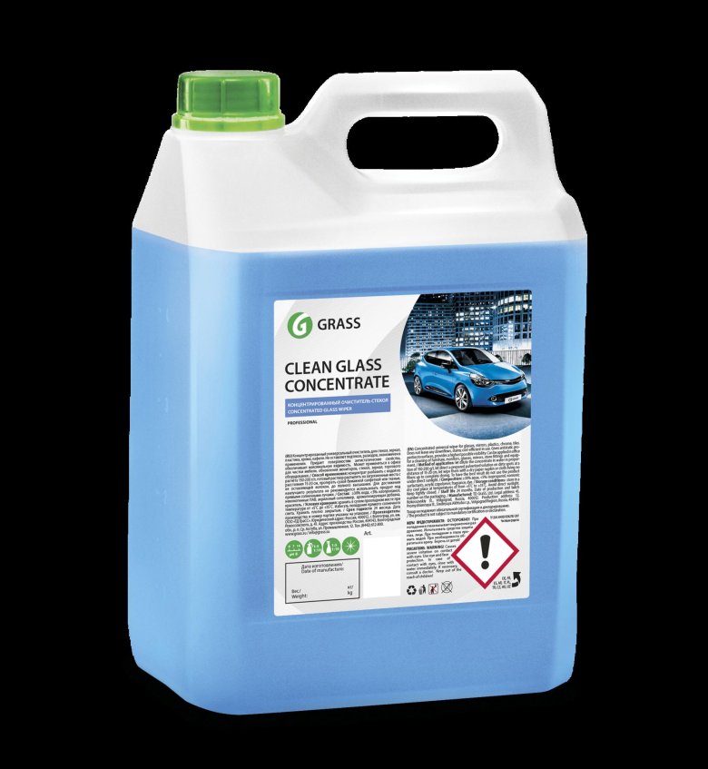 Средство для очистки стекол и зеркал clean glass