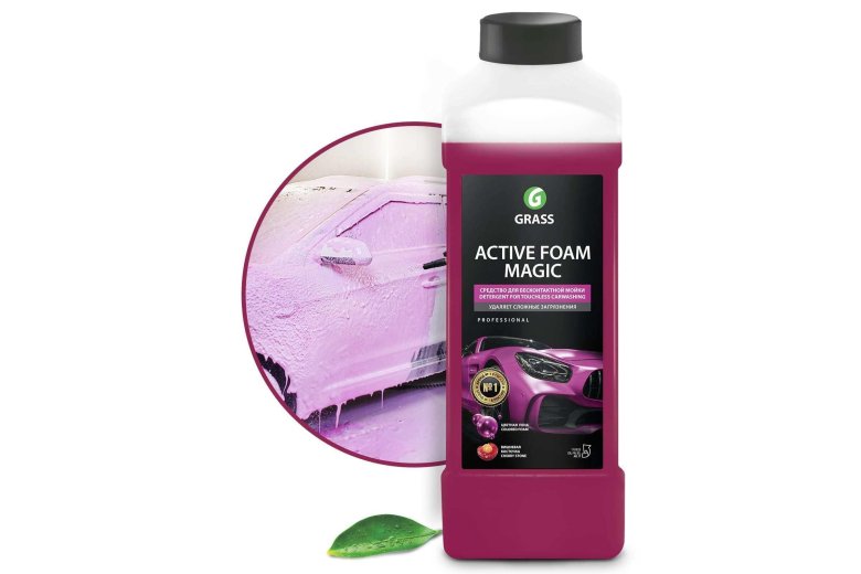 Автошампунь grass active foam magic 1 л