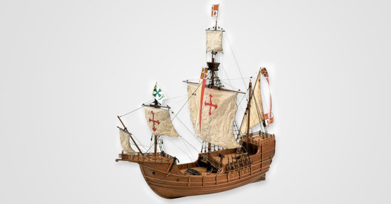 Сборная деревянная модель корабля artesania