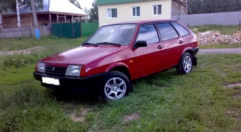 Ваз 2109 вишневая