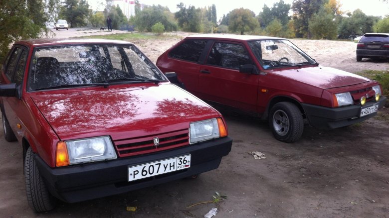 Лада 2109 вишня