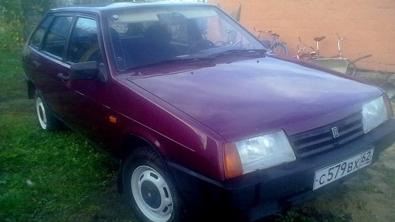 Ваз 21093 вишневая