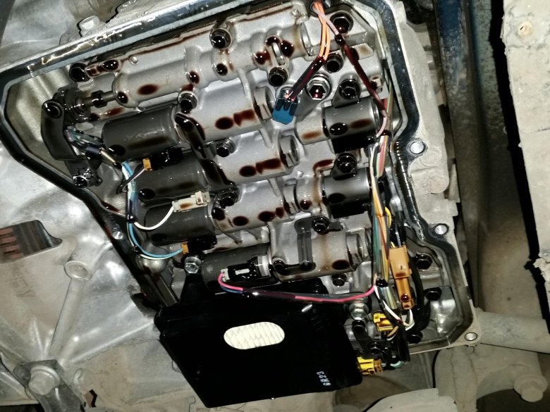 Замена масла в акпп