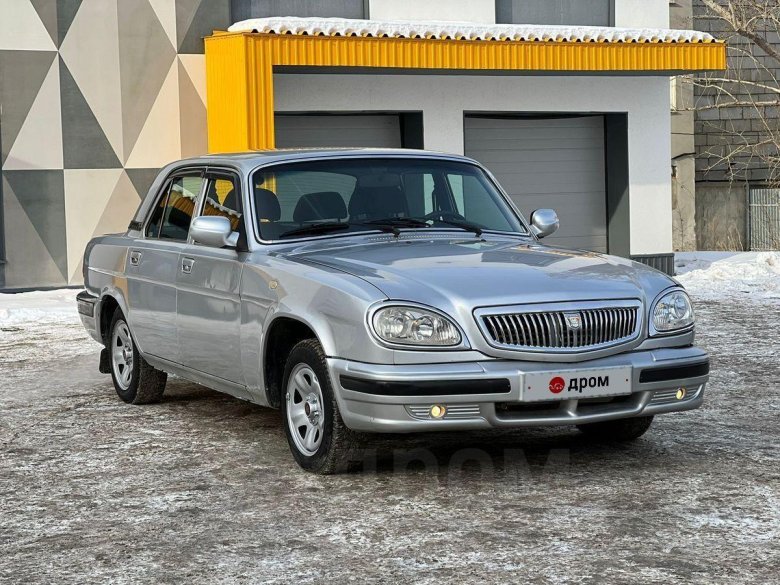 Газ 31105 серебристая