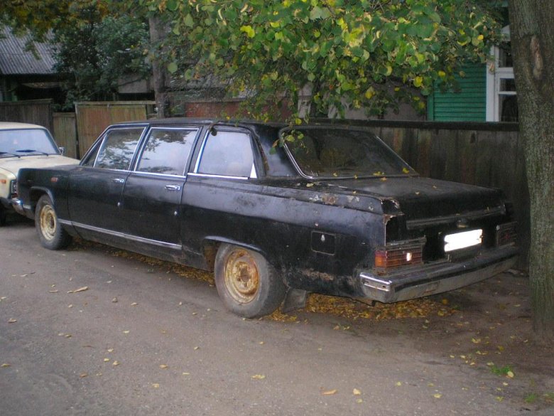 Газ-14 чайка чёрная