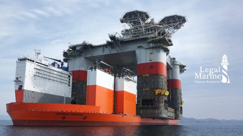 Самый большой в мире корабль - док (dockwise vanguard)