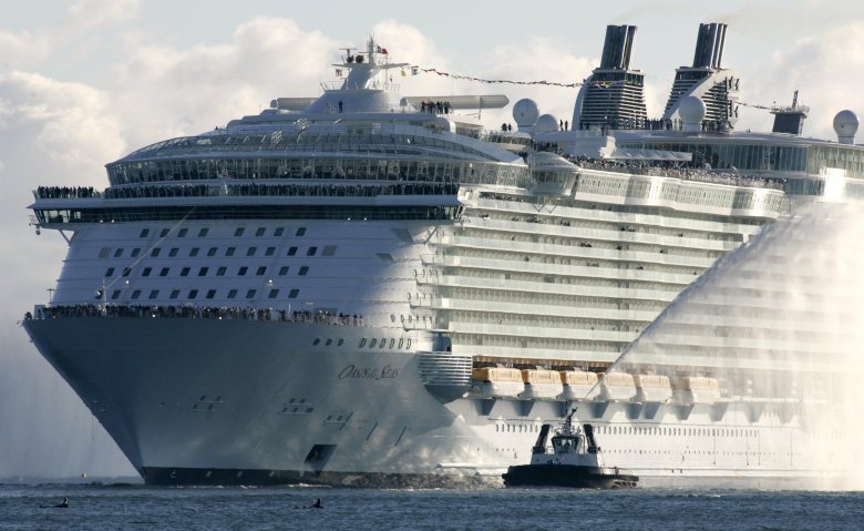 Оазис морей круизный лайнер