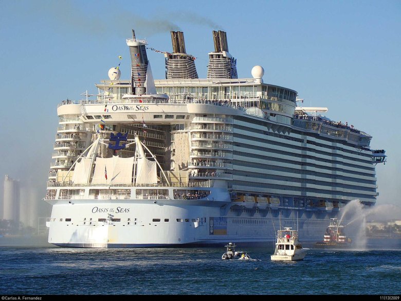 Самый большой круизный лайнер симфония морей