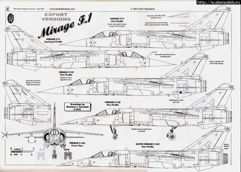 Mirage iii чертежи