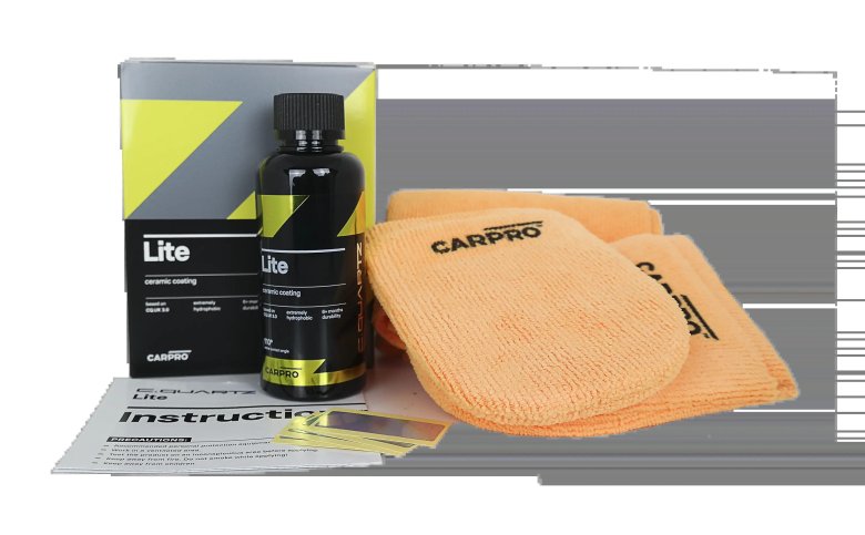 Carpro cquartz lite kit полироль для