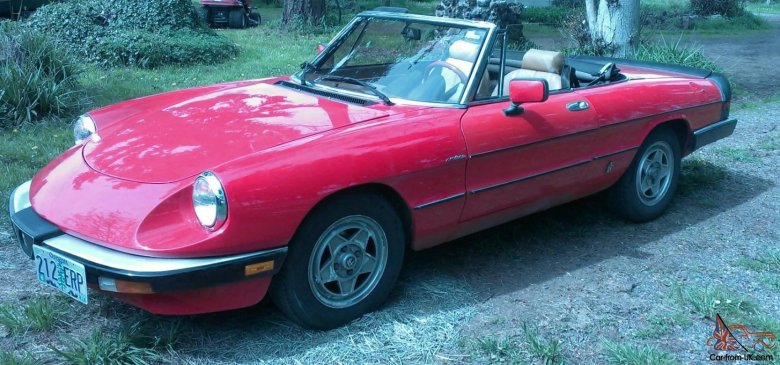 Alfa romeo spider 1983