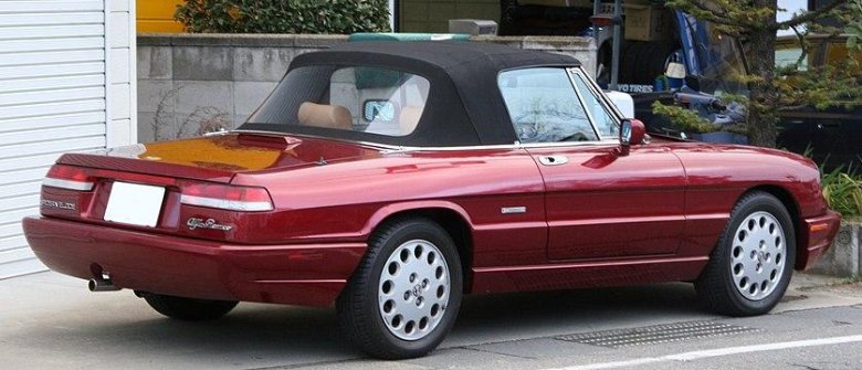 Alfa romeo spider 1983