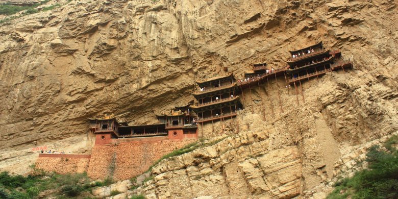 Висячий монастырь сюанькун сы