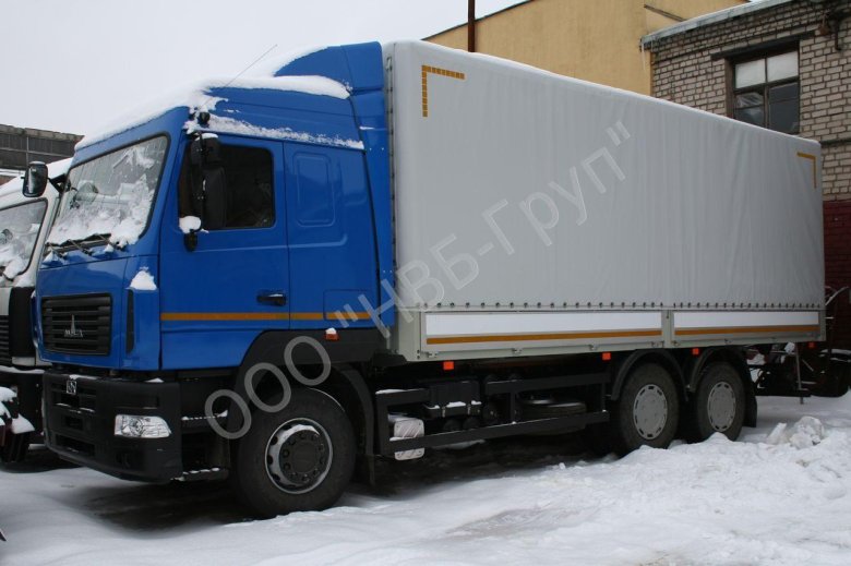 Маз 6312 бортовой новый