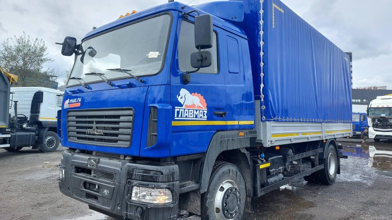 Маз 6312 бортовой тентованный