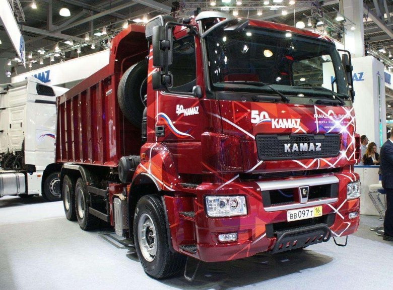 Новый самосвал камаз 6520 люкс