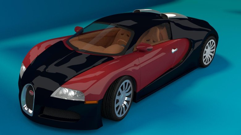 Бугатти вейрон 3д