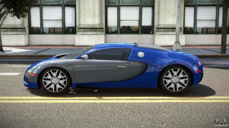 Gta 4 бугатти