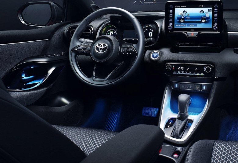 Toyota yaris 2021 interior