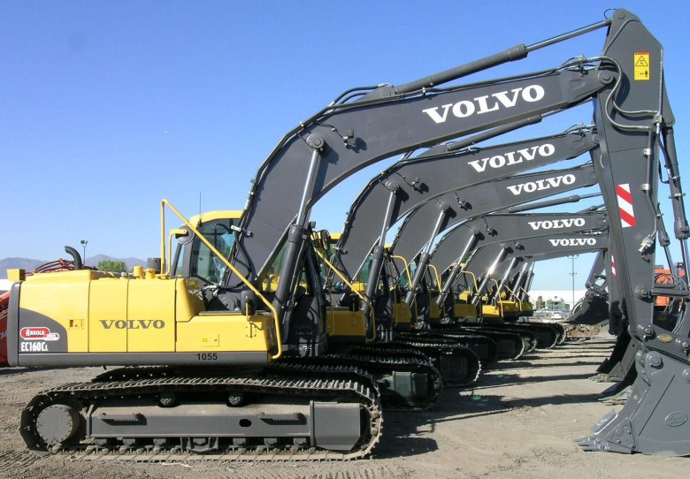 Volvo экскаватор