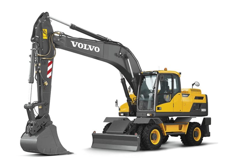 Экскаватор колесный полноповоротный