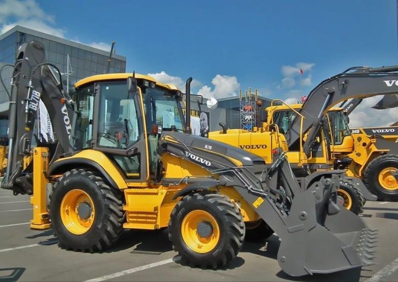 Экскаватор-погрузчик volvo bl71b