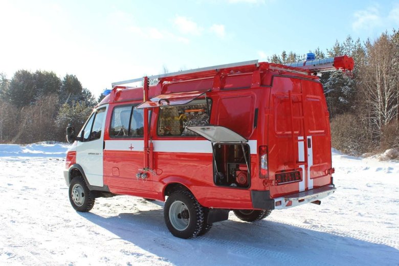 Газ 2705 пожарная машина апп