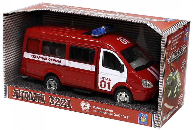 Технопарк газель пожарная машина
