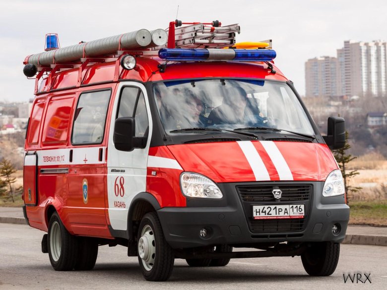 Пожарная газель