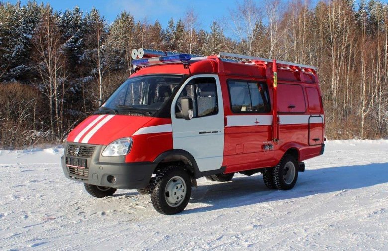 Газ 2705 пожарная