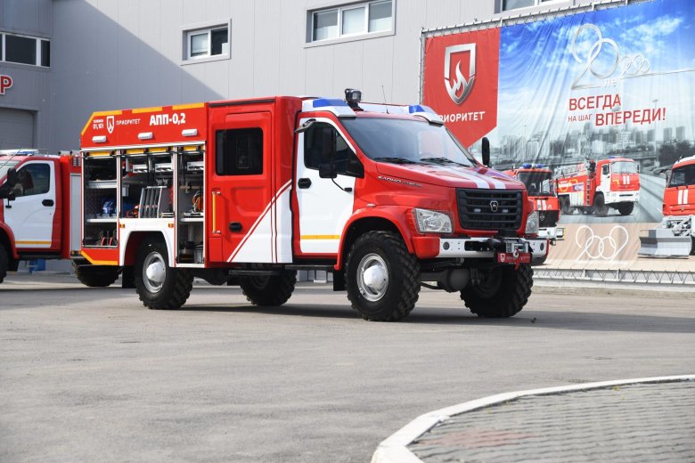 Пожарная машина газ