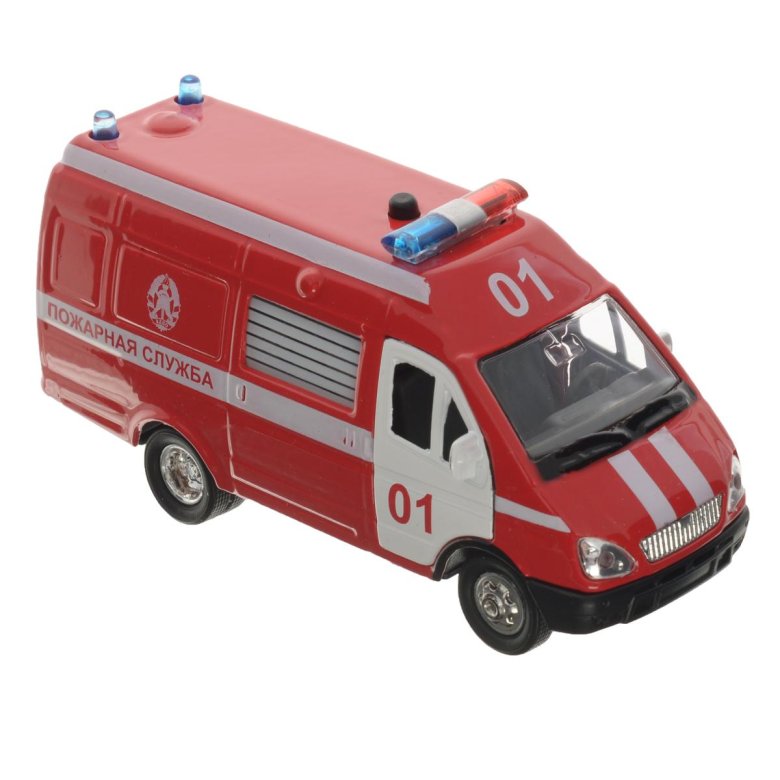 Машина технопарк газель next пожарная инерционная