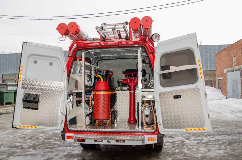 Газ 2705 пожарная машина