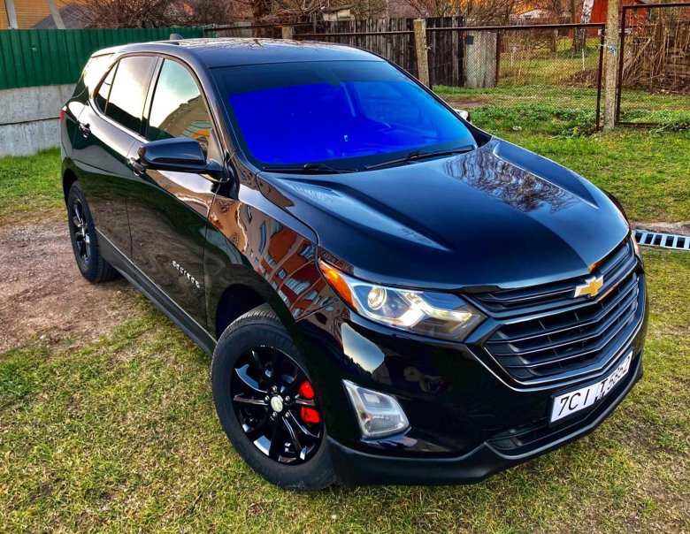 Chevrolet equinox черный