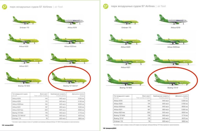 S7 airlines boeing 737 8 max